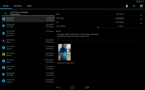 Car-costs and fuel log screenshot 7