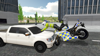 Police Bike Chase City Driving screenshot 2