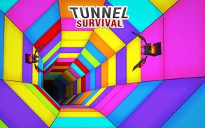 MULTI-COLORFUL TUNNEL: SURVIVAL OF THE FITTEST: screenshot 9