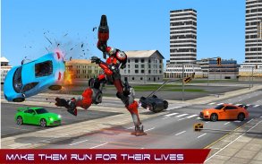 Limo Robot Transformation: Transform Robot Games screenshot 8