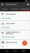 GymGuide - assistente fitness screenshot 4