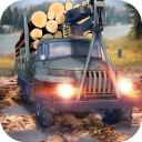 Sawmill Driver: Logging Truck & Forest Harvester Icon