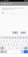 Acceleration test screenshot 0