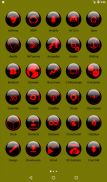 Red Glass Orb Icon Pack screenshot 17
