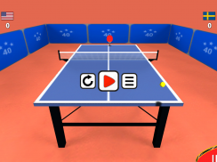 Tênis de mesa 3D screenshot 7