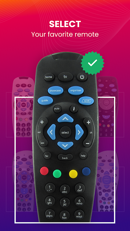 Remote control app for tata sky set top online box