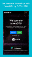 InternDTU - Get Internships (DTU) screenshot 1