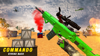 Commando Strike Back Militants Attack FPS Shooting screenshot 1