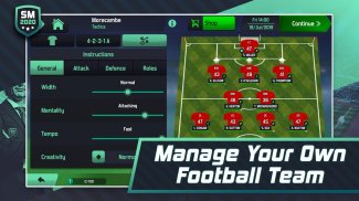 Soccer Manager 2020: Juego de gestión futbolística screenshot 8