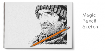 Magic Pencil Sketch Effect