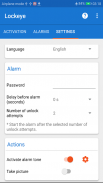 Lockeye : Wrong password alarm &  Anti-Theft screenshot 3