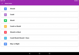 English Grammar App screenshot 2