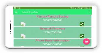 Secret Codes for android : with Status Saver screenshot 0