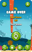 Flappy Sea Fish - Aquarium Game screenshot 4