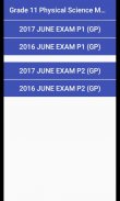 Grade 11 Physical Sciences screenshot 1