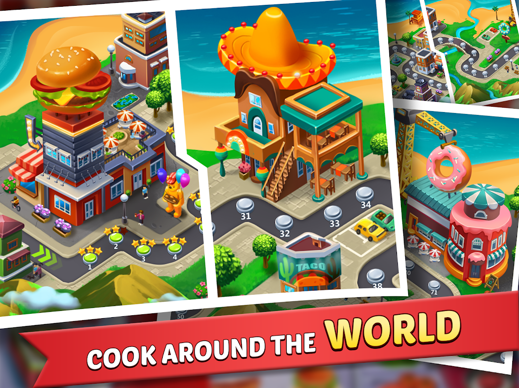 Kitchen Craze Jogos Cozinhar versão móvel andróide iOS apk baixar