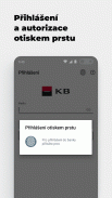 KB Mobilní banka screenshot 0