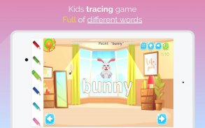 ABC Tracing game for preschool kids screenshot 0