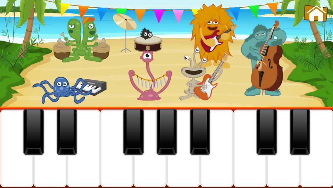 Download do APK de meu crianças piano - jogo de música grátis para Android
