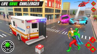 Flying Superhero Spider Games screenshot 7