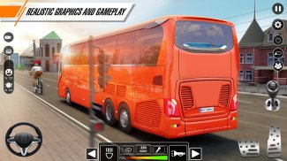 Euro Bus Driving Simulator 3D screenshot 6