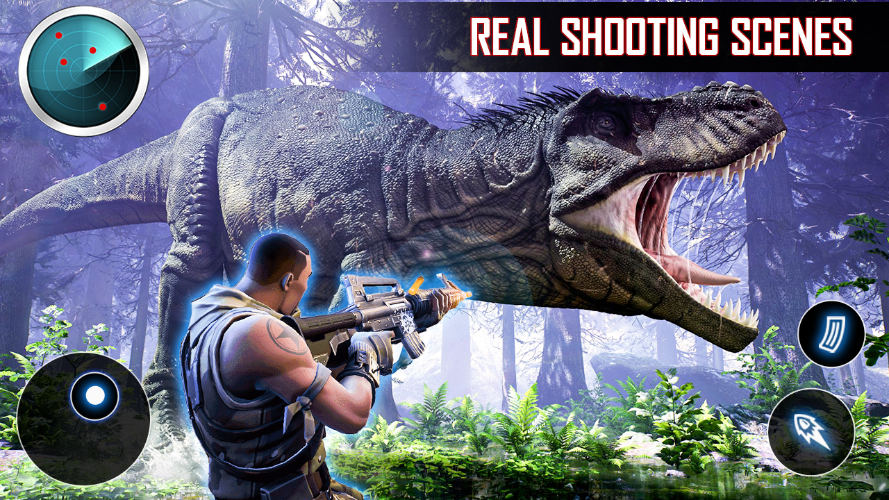 vingança mortal caçador de dinossauros fps jogo - Download do APK