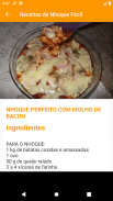 Receitas de Nhoque Fácil screenshot 7