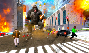 Monster Kaiju Godzilla vs Kong City Destruction 3D screenshot 3