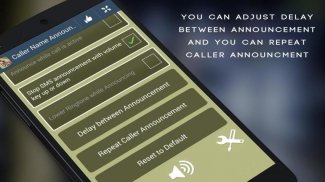 Locutor de nombre de llamada, Flash on call y SMS screenshot 11