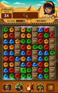 Jewels Pyramid Puzzle(Match 3) screenshot 2