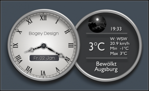 Zooper Widget DoubleRingsColor screenshot 1