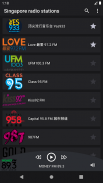 Singapore radio stations screenshot 2