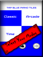 Piano Tile : Blue Music Game screenshot 0