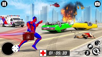 Spider Robot Hero Grand Rescue screenshot 2