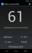 Battery Charge Notifier screenshot 1