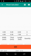 Wood Calculator screenshot 1