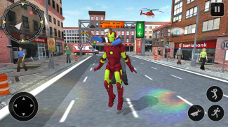 Super Iron Hero 2019: Robot Rescue Mission Game screenshot 4