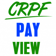 CRPF Pay App screenshot 1