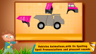 Cars and Vehicles Puzzles for Kids screenshot 2