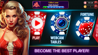 WebCam Poker Club: Videotabellen, Holdem screenshot 3