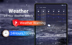 การพยากรณ์อากาศ - สภาพอากาศและเรดาร์ทุกวัน screenshot 12