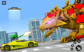 Police Dino Robot Car Games screenshot 0