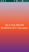NUMEROLOGY CALCULATOR screenshot 0