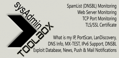 sysAdmin ToolBox