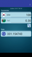 KRW Won x Turkmenistan N Manat screenshot 2