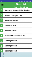 Binomial Distribution ( Basic Concepts Booster) screenshot 0