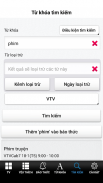 TV Vietnam - tìm kiếm và báo thức lịch phát sóng screenshot 4