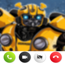 Robot Car Video Fake - Calling Icon