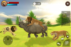 Lion Family Simulator: Jungle Survival screenshot 3