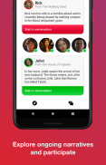 Skinster: Fiction Roleplay Social App screenshot 1